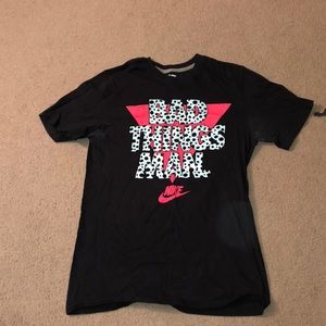 Light reflecting nike tshirt